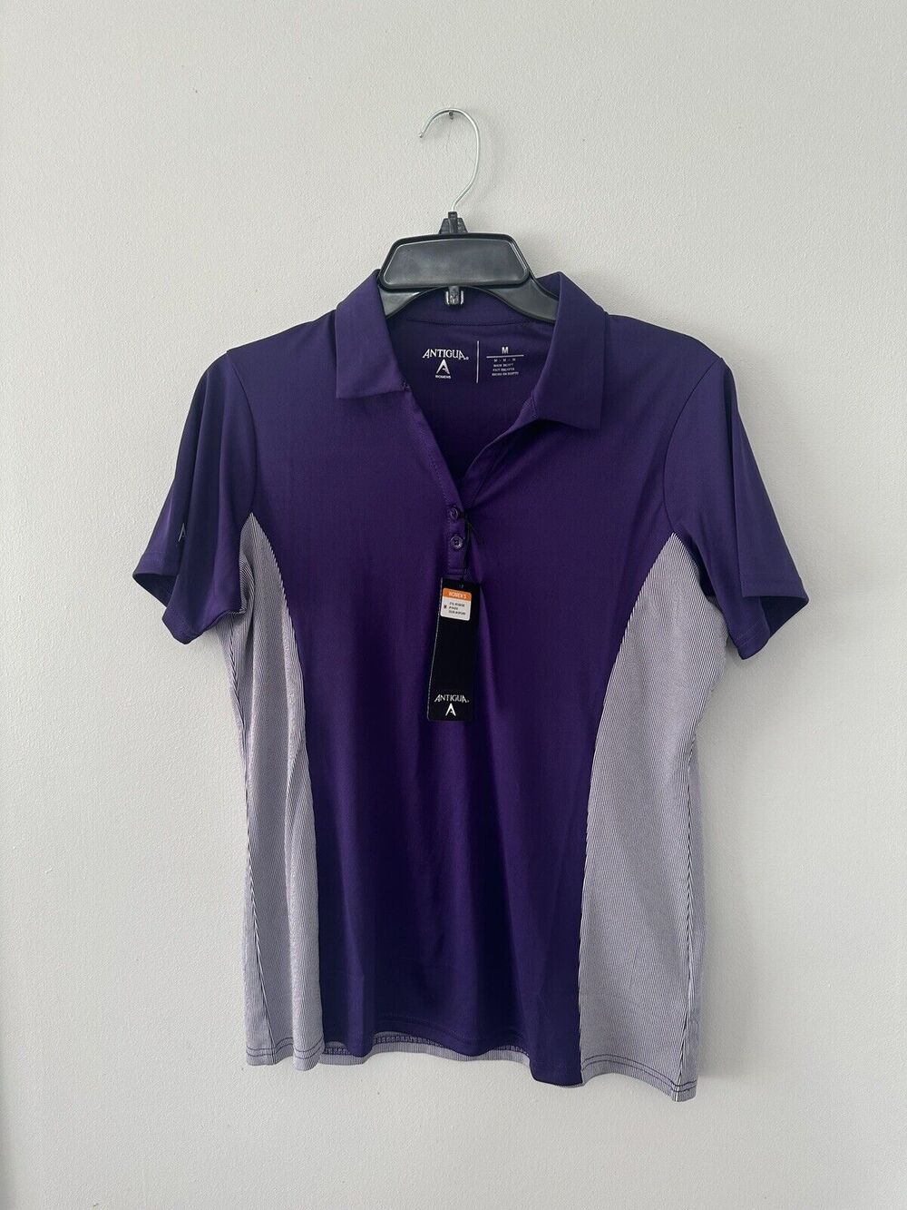 Antigua women's short-sleeve golf shirt - Medium